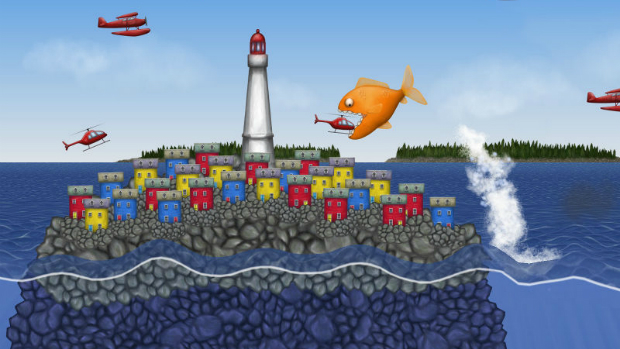Hahah: Tasty Blue is the Katamari of the seas