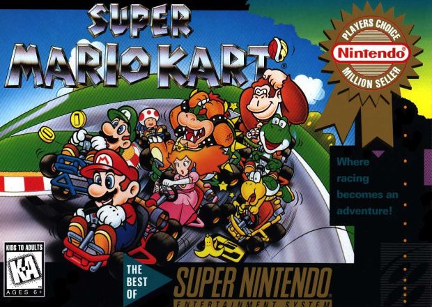 F-Zero helped inspire the creation of Mario Kart