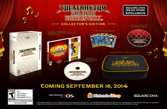Theatrhythm Final Fantasy Curtain Call launches Sept. 16