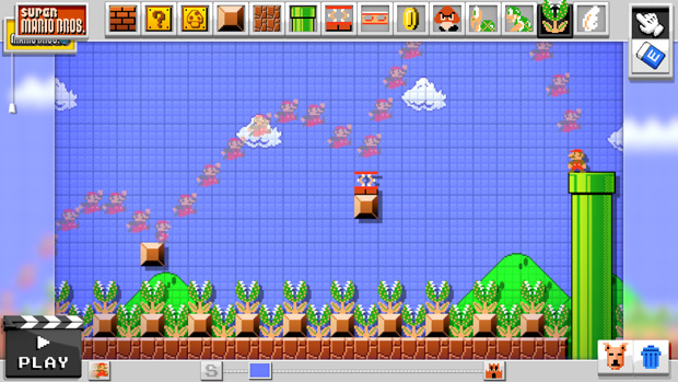Create your own custom levels in Mario Maker