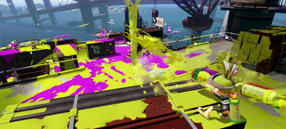 Hands on with Splatoon, a very Nintendo competitive multiplayer shooter