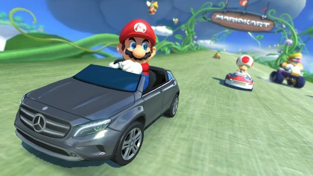 That Mario Kart 8 Mercedes-Benz DLC is no longer Japan-only