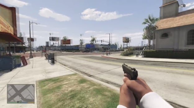This modder made a GTA V first-person mod