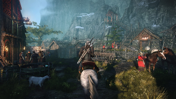 Witcher 3 uses Nvidia's HairWorks for 200,000 strands of wolf hair