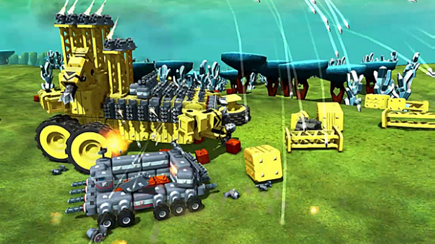 TerraTech lets you build heavy machinery to ravage and plunder some alien world