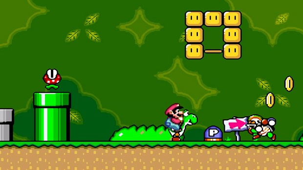Super Mario World's too good to not watch three people play simultaneously