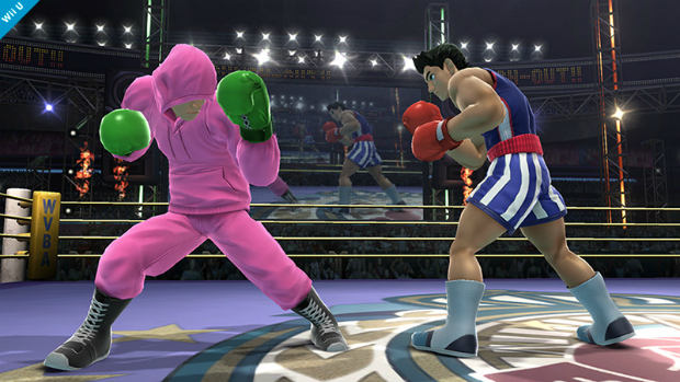 Little Mac's pink sweatsuit will be in Super Smash Bros.