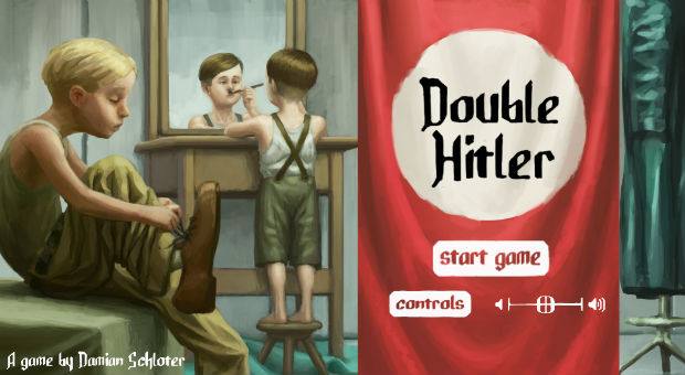 Put Hitler on your shoulders in this Newgrounds game