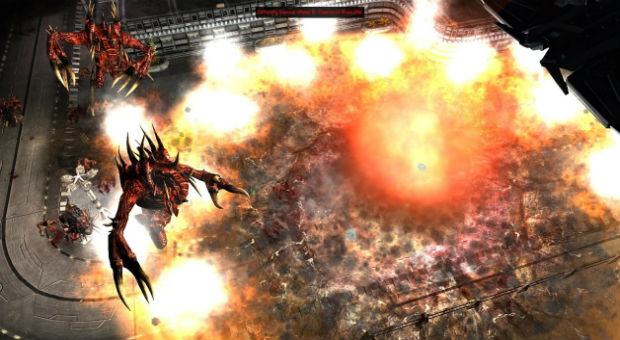 Journey to Mars with seven other co-op partners in The Red Solstice