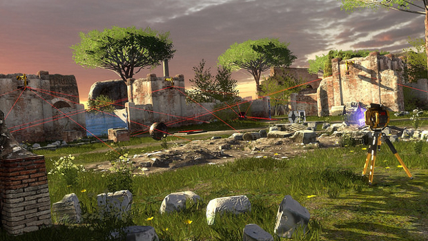 Serious Sam devs ditching guns for a mysterious puzzler (with lasers)