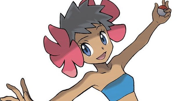 All of Pokemon Ruby/Sapphire's gym leaders have giant eyes now