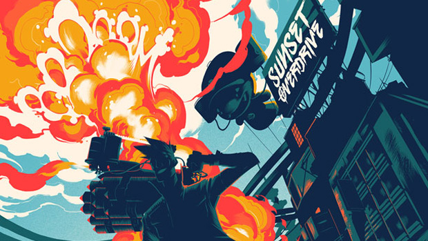 Sunset Overdrive gets the Mondo poster treatment