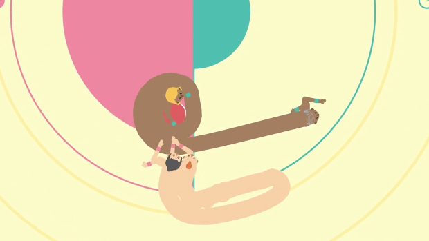 Push Me Pull You is 2-vs-2 gross sausage monster ball wrestling