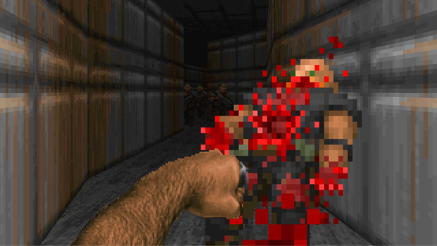 We can't see the new Doom yet, but it sounds like a return to form