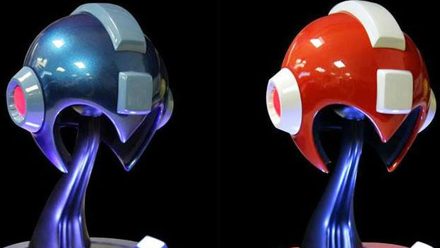 Sweet looking Mega Man helmets will be at SDCC