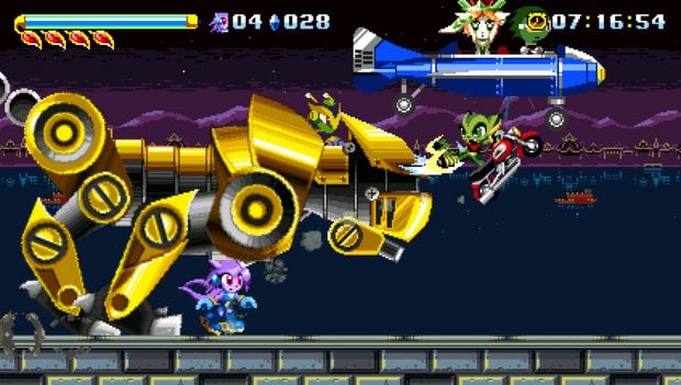 Platformer Freedom Planet borrows from the Sega Genesis greats