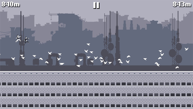 Canabalt 2.0 brings more modes and multiplayer to iOS