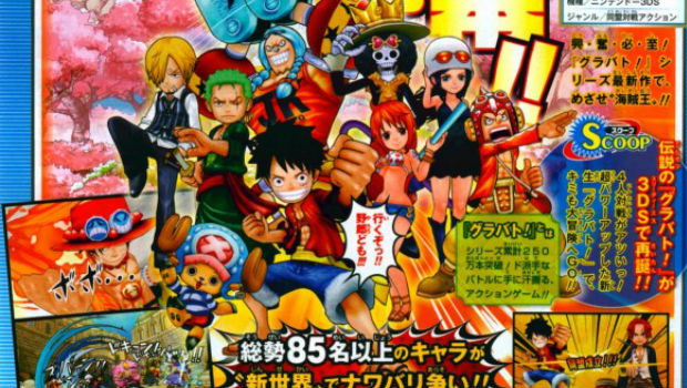 Jump reveals One Piece: Super Grand Battle! X for 3DS
