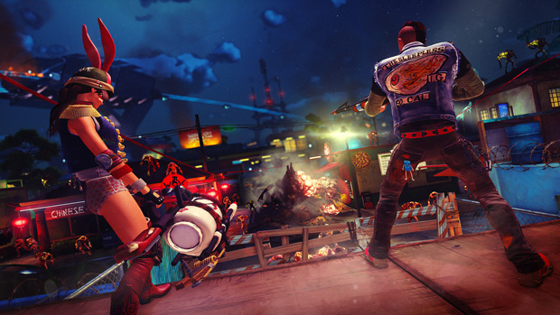You can wear a kangaroo codpiece in Sunset Overdrive
