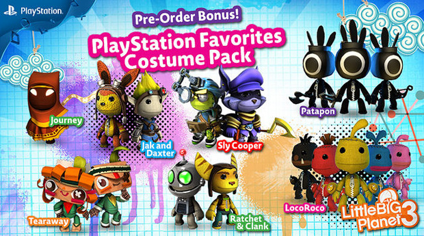 LittleBigPlanet 3 out on PS3, PS4 this November