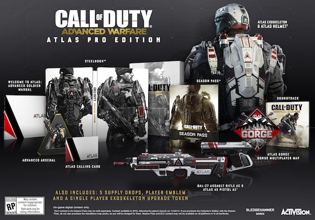 Call of Duty: Advanced Warfare multiplayer teased, collector's edition detailed