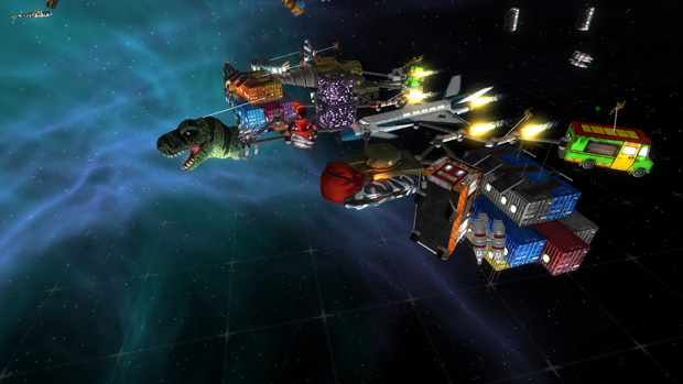 Put a dinosaur head on your spaceship in Habitat: A Thousand Generations in Orbit
