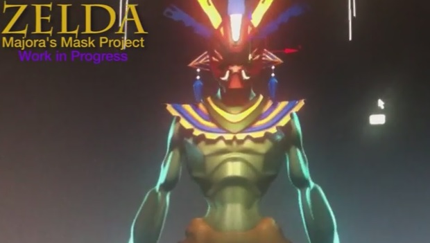 The Majora's Mask fan project is coming along nicely