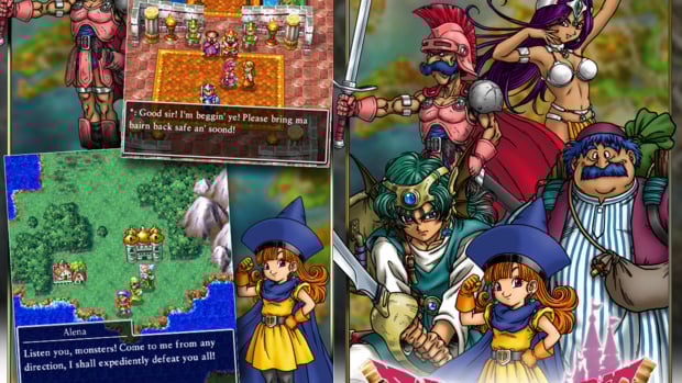 Dargon Quest IV on iOS: A typo, not a trick