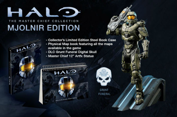 You get 12 inches of pure Master Chief with the UK-only Mjolnir Edition of Halo: Master Chief Collection