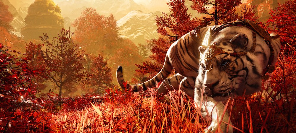 Command a tiger that can turn invisible in Far Cry 4