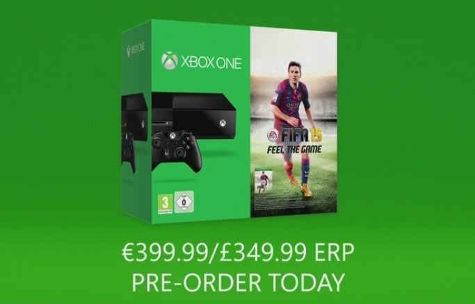 Xbox One gets a FIFA 15 bundle in Europe