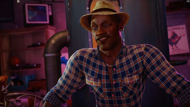 Soda scientist shows off Sunset Overdrive mutants and robots
