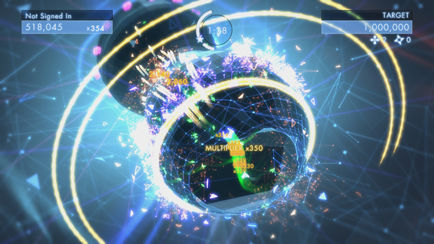 This is what Geometry Wars 3: Dimensions looks like