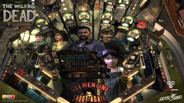 The Walking Dead Pinball has a release date and choice-driven gameplay