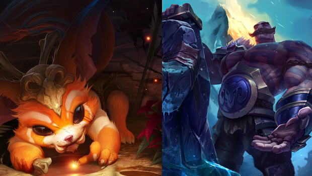 Some quick thoughts on League of Legends' Braum and Gnar