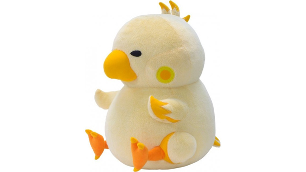 You can't squeeze this Fat Chocobo plush yet, but you can pre-order it