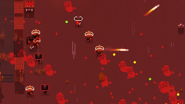 A Fistful of Gun is a chaotic, top-down, Western shooter