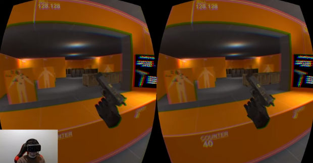 How to reload your revolver in Half-Life 2 VR