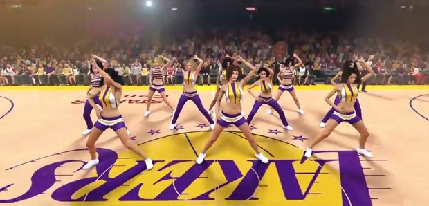 Funky bass lines and dunks from the baseline dominate this NBA 2K15 trailer