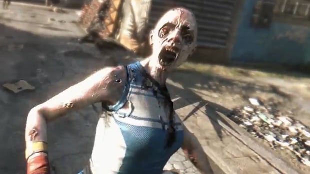 Dying Light has a sweet slide move