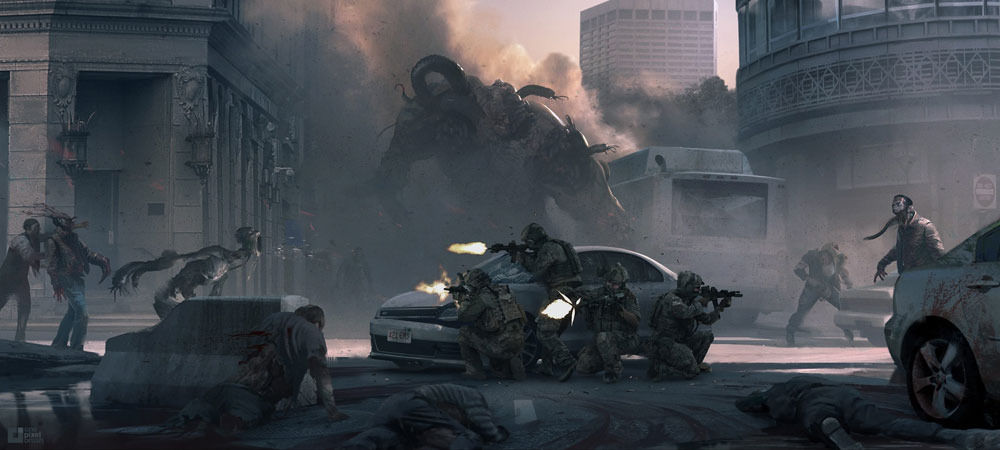 Co-published by Devolver, Breach & Clear: Deadline isn't just another zombie game