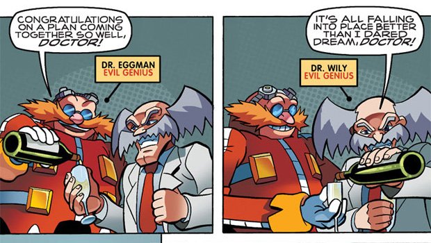 Sonic / Mega Man: Worlds Collide comic is getting a complete collection
