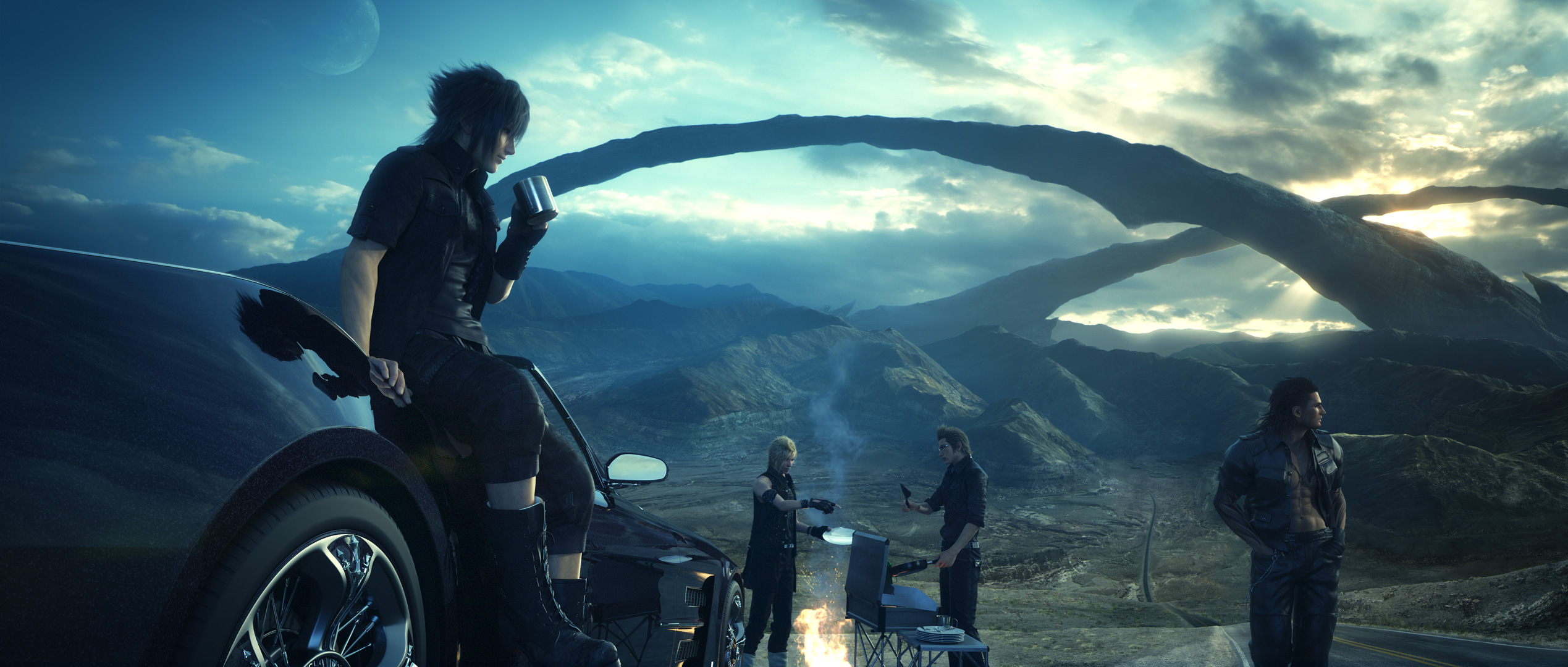 Final Fantasy XV screenshots from TGS are...uh