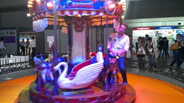 Steven and I rode a carousel of loneliness at TGS