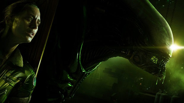 Playing Alien: Isolation on a convention floor isn't the best idea