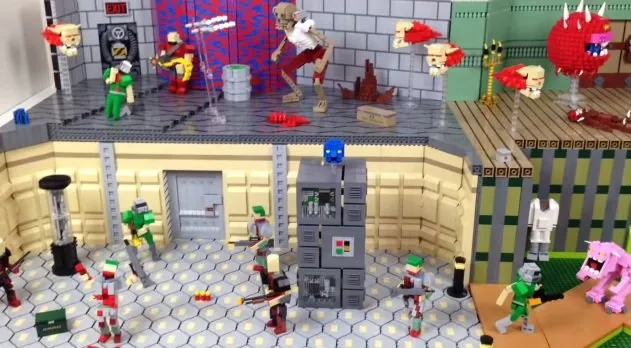 This fan-made LEGO Doom set is amazing