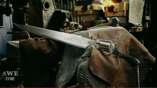 This weapon never made sense: Man at Arms makes Squall's gunblade