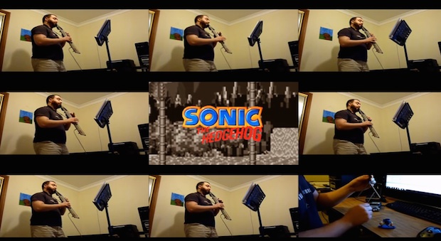 These 8- and 16-bit EWI videogame remixes are outstanding
