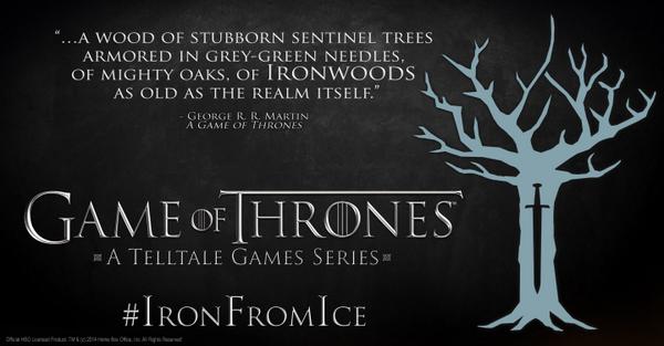 Game of Thrones: A Telltale Game Series hints 'Ironwoods'