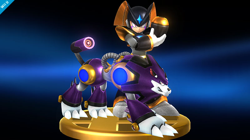 The best Mega Man character is a trophy in Smash Bros. Wii U